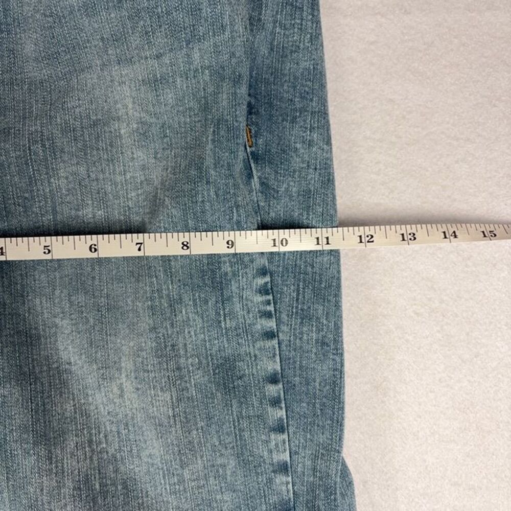 Torrid Bombshell Straight Jeans Women's 38x27 Blue Premium Stretch Mom High Rise - Picture 7 of 10